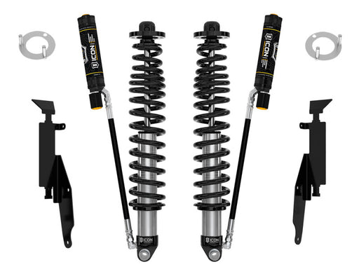 ICON V.S. 2.5 Series Coilover Kit, 1.25-3 Inch Lift, Rear, Remote Reservoir with CDEV, Pair, Ford Bronco (2021-2026)