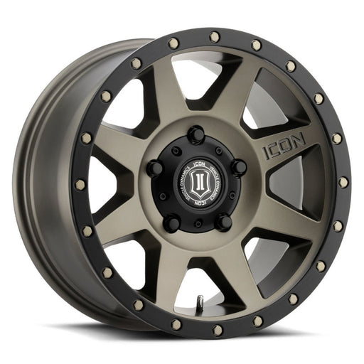 ICON Alloys Rebound 18x9 5x150 25mm Offset 6in BS 110.1mm Bore Bronze Wheel