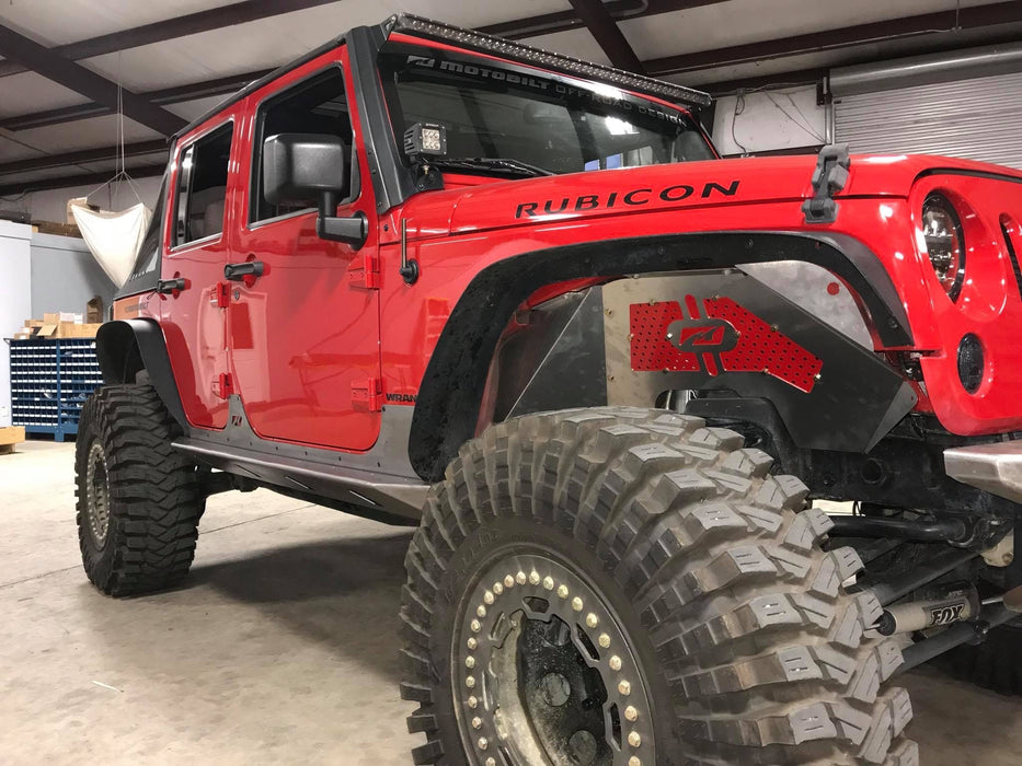 Front Inner Fenders Aluminum for Jeep JK / JKU - Motobilt