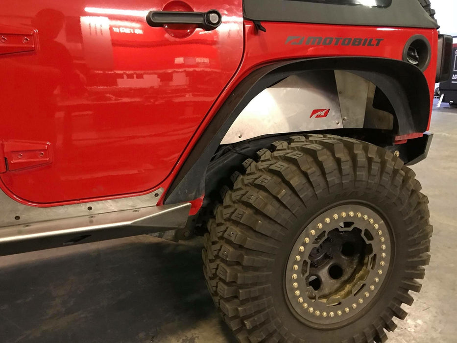 Rear Inner Fenders Aluminum for Jeep JK / JKU - Motobilt