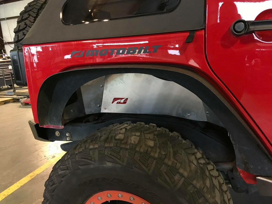 Rear Inner Fenders Aluminum for Jeep JK / JKU - Motobilt
