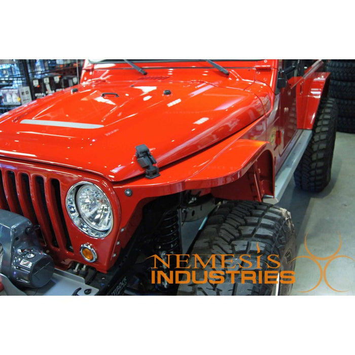 Nemesis Industries TJ-TJU Crawler Highline  Front Flare - 4.5" - Skeletos