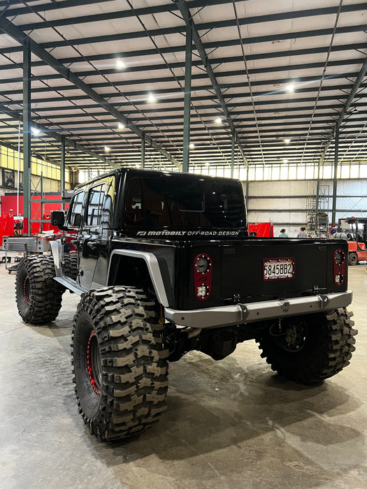 Bobbed Replacement Bed for Jeep Gladiator - Motobilt