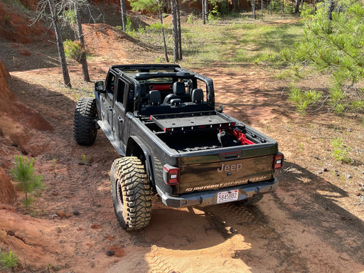 Trail Rail Cargo Rack Brackets for Jeep JT Gladiator - Motobilt
