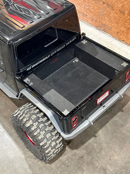 Bobbed Replacement Bed for Jeep Gladiator - Motobilt