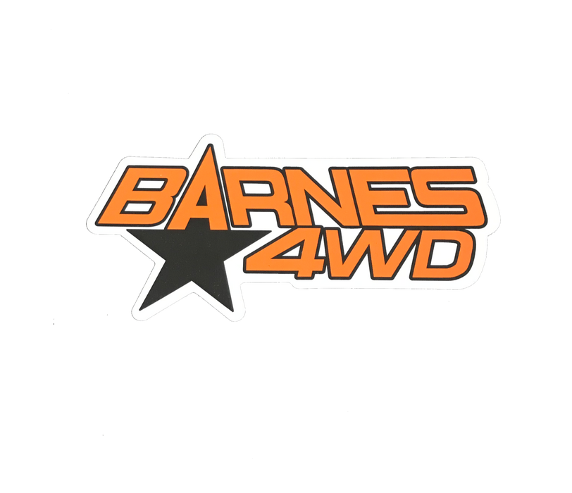Barnes 4wd Logo Decal