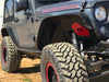 Crusher Series Rocker Guards w/ Step for Jeep JK 2 Door - Motobilt