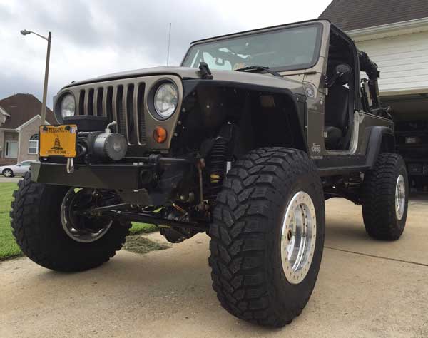 Jeep YJ Front Bumper