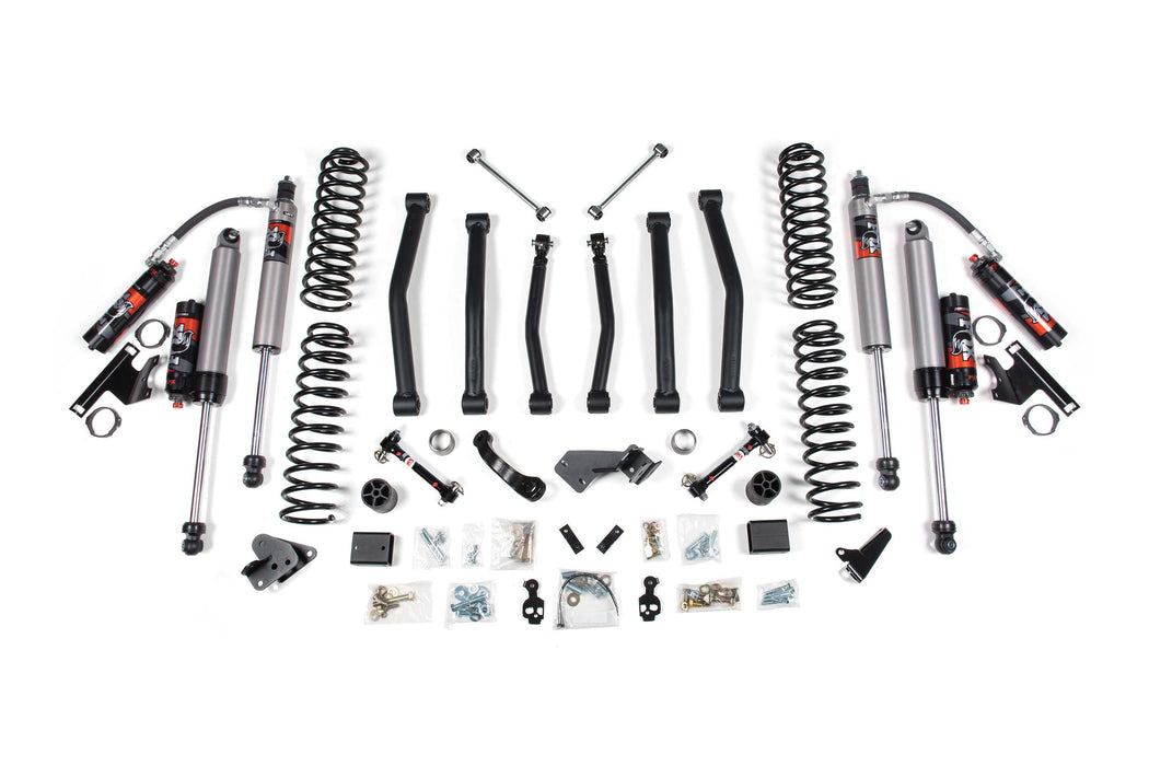 2007-2011 Jeep Wrangler JK 4WD 4-Door 4.5" Suspension Lift Kit| Fox 2.5 PES R/R DSC