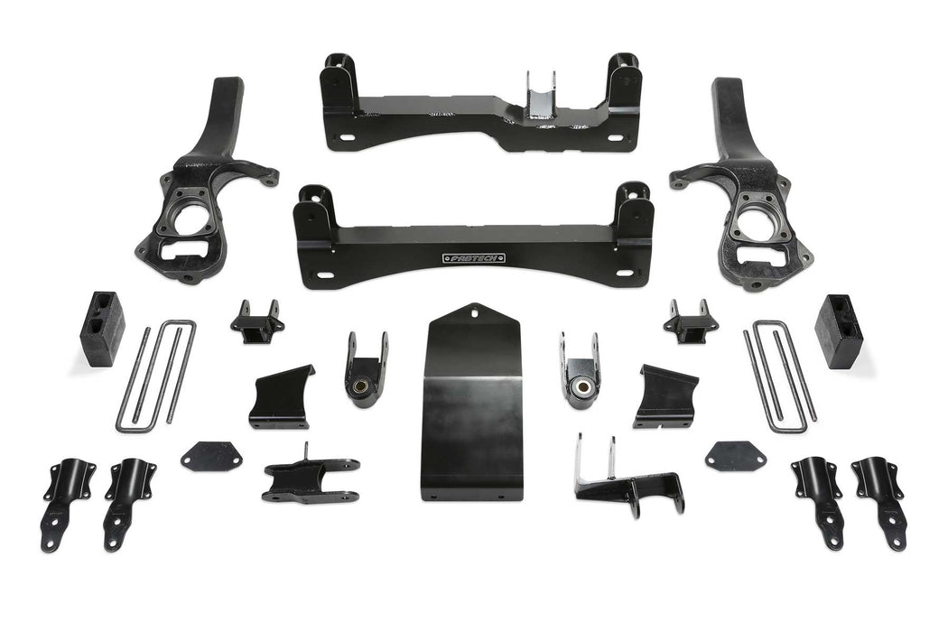 Fabtech Basic Lift System, 6 Inch, PN [FTS21250/FTS21251/FTS21265], Chevy Silverado 1500 (2019-2020)/GMC Sierra 1500 (2019-2022)