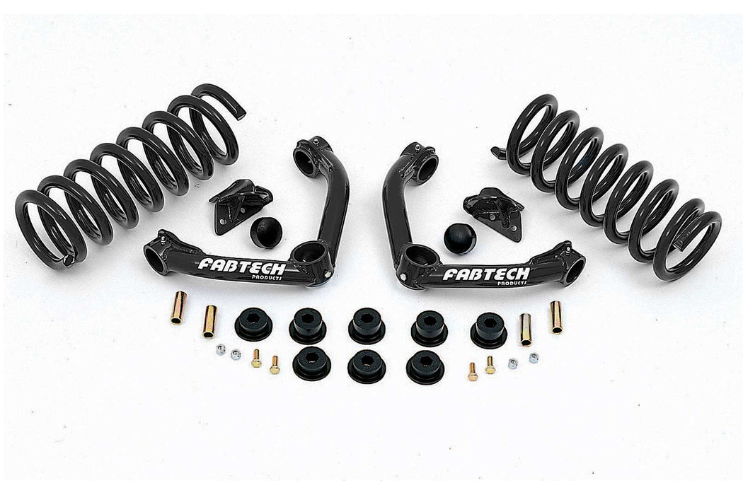 Fabtech Performance Lift System with Shocks, 2.5 Inch, Performance Shocks, Ford Ranger (1998-2008)