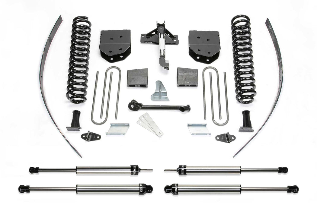 Fabtech Basic Lift System with Shocks, 8 Inch, DLSS Shocks, Ford F-250 Super Duty (2008-2015)/F-350 Super Duty (2014)