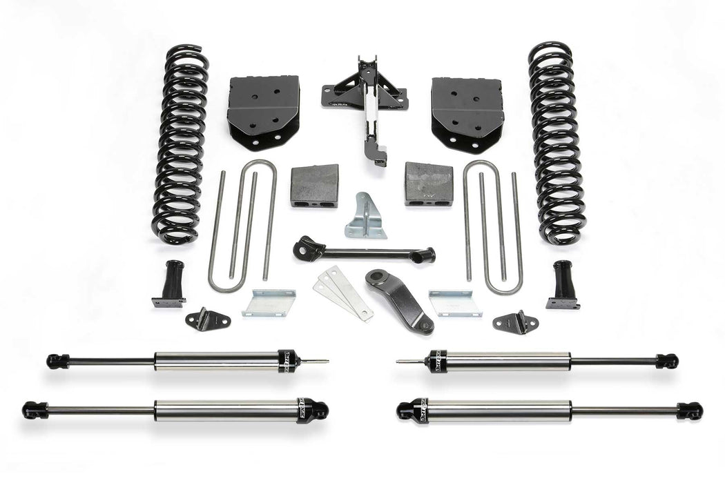 Fabtech Basic Lift System with Shocks, 6 Inch, DLSS Shocks, Ford F-350 Super Duty (2008-2016)
