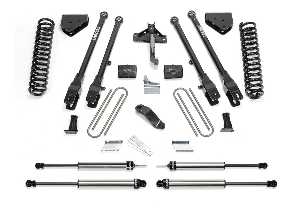 Fabtech 4 Link Lift System, 6 Inch, DLSS Shocks, Ford F-350 Super Duty (2008-2016)