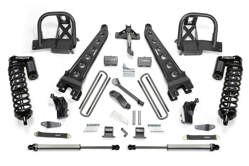 Fabtech Radius Arm Lift System, 6 Inch, DLSS Shocks, Ford F-350 Super Duty (2008-2016)