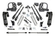 Fabtech 4 Link Lift System, 6 Inch, DLSS Shocks, 4.0 Coilovers, Ford F-350 Super Duty (2008-2016)
