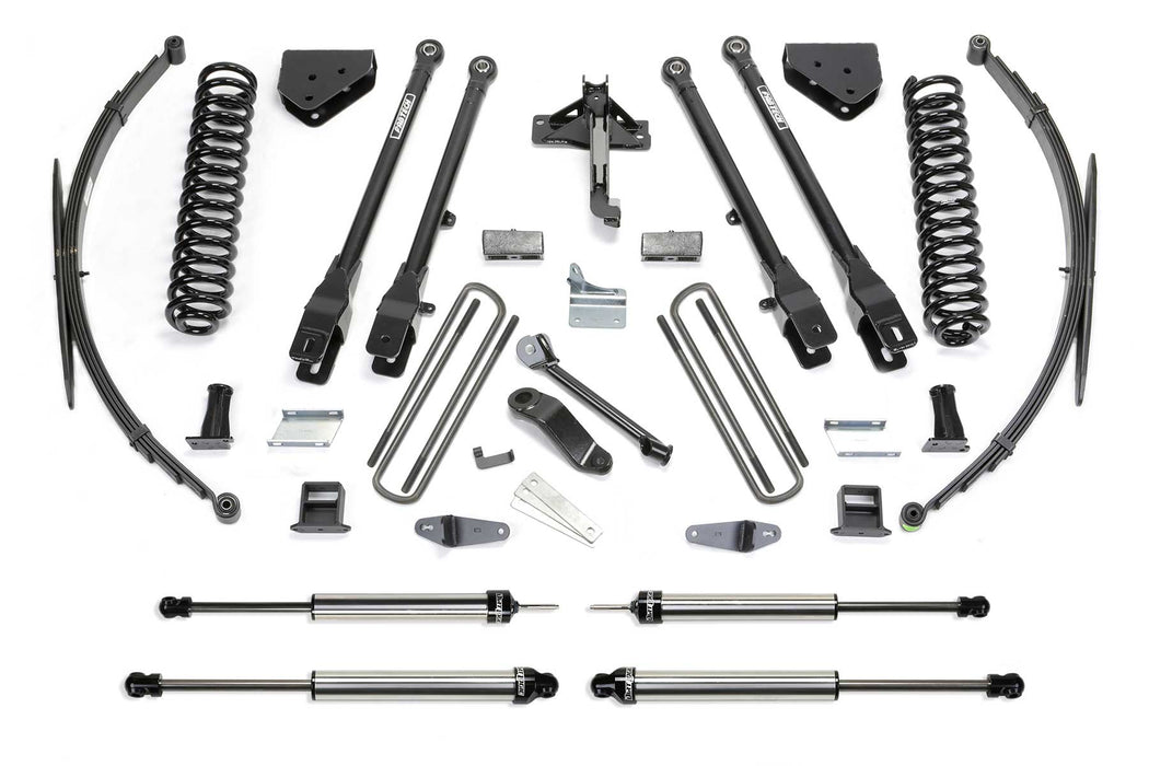 Fabtech 4 Link Lift System, 10 Inch, DLSS Shocks, Ford F-250 Super Duty (2011-2016)