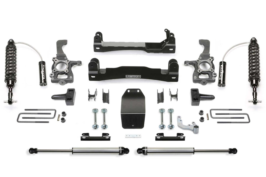 Fabtech Performance Lift System with Shocks, 4 Inch, Ford F-150 (2015-2020)