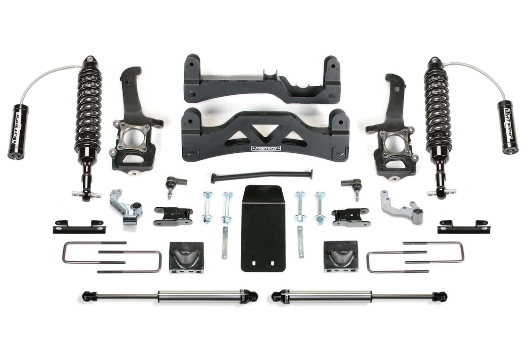 Fabtech Performance Lift System, 6 Inch, Rear Dirt Logic SS Shocks, Ford F-150 (2009-2013)