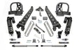 Fabtech Radius Arm Lift System, 4 Inch, Dirt Logic 4.0 Coilovers, Rear Dirt Logic Shocks, Ford F-250 Super Duty (2011-2016)
