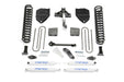 Fabtech Basic Lift System with Shocks, 4 Inch, Performance Shocks, Ford F-250 Super Duty (2017-2022)/F-350 Super Duty (2017-2022)