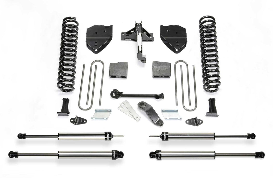 Fabtech Basic Lift System with Shocks, 4 Inch, Dirt Logic Shocks, Ford F-250 Super Duty (2017-2022)/F-350 Super Duty (2017-2022)