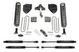 Fabtech Basic Lift System with Shocks, 6 Inch, Stealth Shocks, Ford F-250 Super Duty (2017-2022)/F-350 Super Duty (2017-2022)