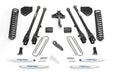 Fabtech 4 Link Lift System, 6 Inch, Performance Shocks, Ford F-250 Super Duty (2017-2022)/F-350 Super Duty (2017-2022)