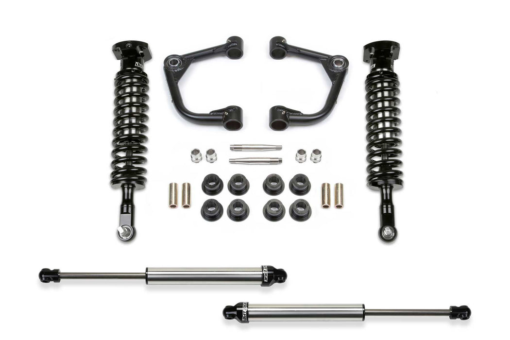 Fabtech Uniball Control Arm Lift System, 2 Inch, DLSS Shocks, Upper Control Arms, Ford F-150 (2015-2020)