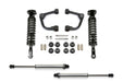 Fabtech Uniball Control Arm Lift System, 2 Inch, DLSS Shocks, Upper Control Arms, Ford F-150 (2015-2020)