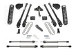 Fabtech 4 Link Lift System, 6 Inch, DLSS Shocks, Coils, Ford F-250 Super Duty (2017-2021)/F-350 Super Duty (2017-2021)