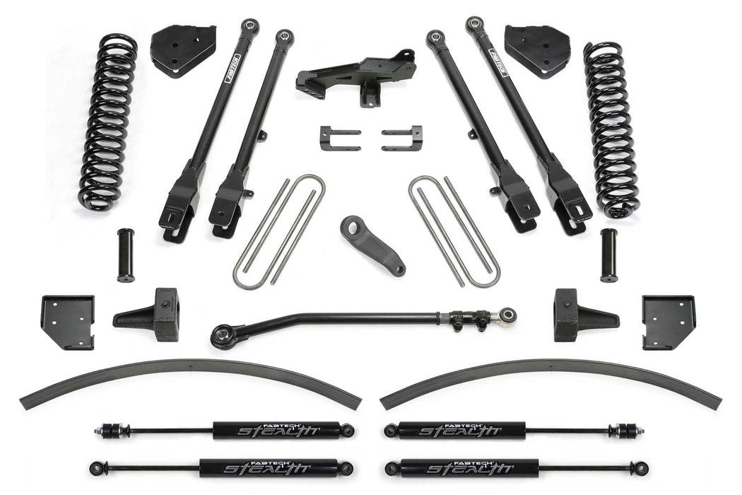 8" 4LINK SYS W/COILS & STEALTH SHKS 17-22 FORD F250/F350 4WD DIESEL