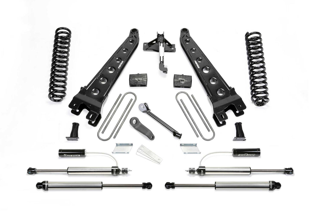 4" RAD ARM SYS W/COILS & 2.25 DL RESI FRT AND DL RR SHKS 17-22 FORD F250/350 4WD DIESEL