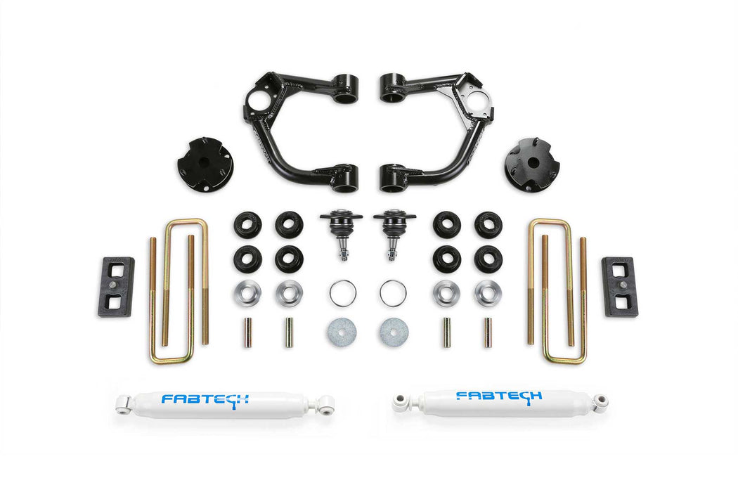 3.5" BJ UCA SYS W/ PERF SHKS 2019-20 FORD RANGER 4WD W/O INTRUSION BEAM KIT