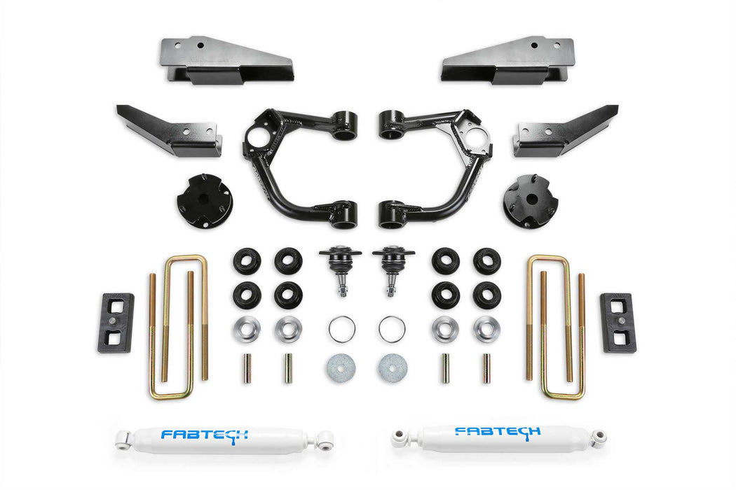 3.5" BJ UCA SYS W/ PERF SHKS 2019-20 FORD RANGER 4WD W/ INTRUSION BEAM KIT