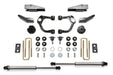 3.5" BJ UCA SYS W/ 2.25DLSS 2019-20 FORD RANGER 4WD W/ INTRUSION BEAM KIT