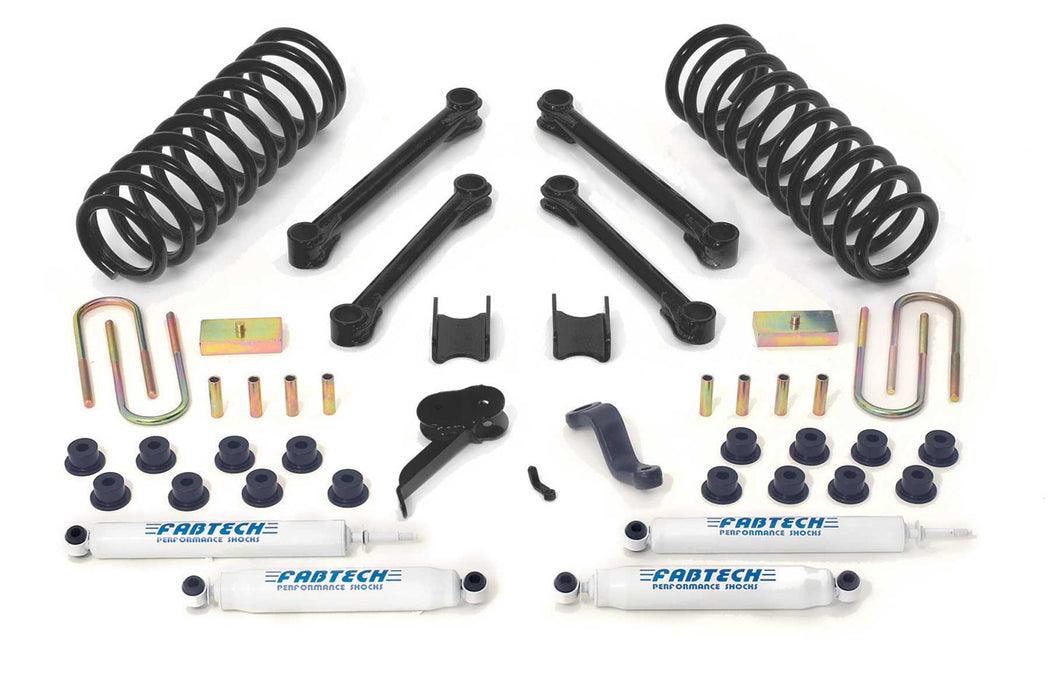 4.5" PERF SYS W/PERF SHKS 03-08 DODGE 2500/3500 4WD DIESEL ONLY