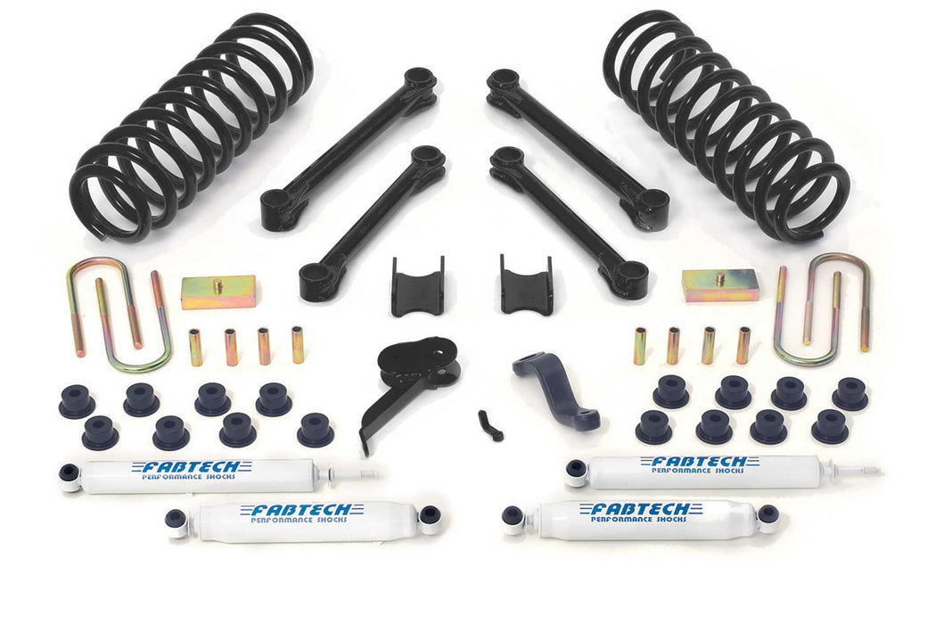 4.5" PERF SYS W/PERF SHKS 09-13 DODGE 2500/3500 4WD W/DIESEL & AUTO