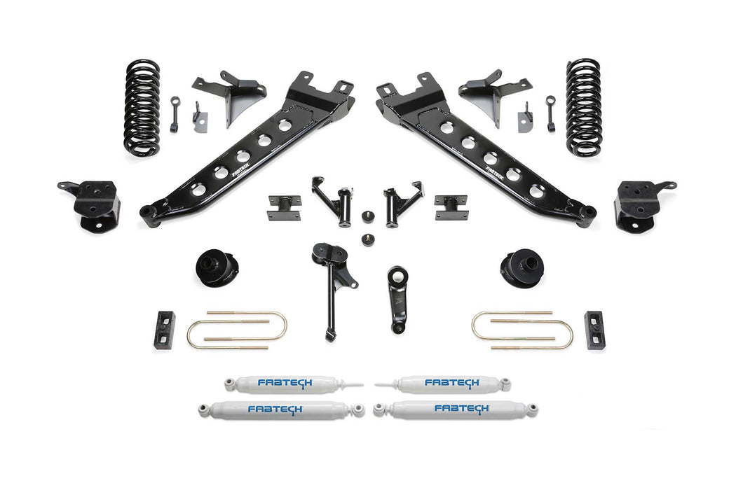 7" RADIUS ARM KIT W/ PERF SHKS 2013-18 RAM 3500 4WD