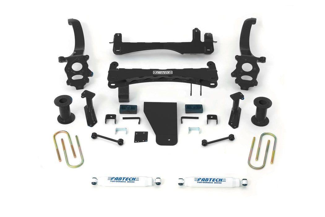6" BASIC SYS W/PERF SHKS 2014-17 NISSAN TITAN 4WD