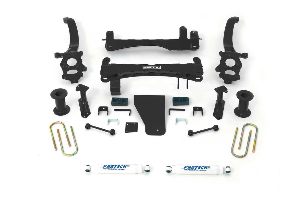 6" BASIC SYS W/PERF SHKS 2018-21 NISSAN TITAN 4WD