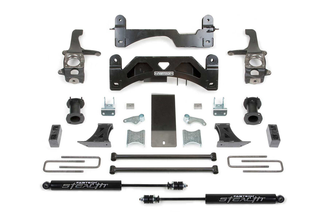 6" BASIC SYS W/C/O SPACERS & STEALTH RR 07-15 TOYOTA TUNDRA 2/4WD
