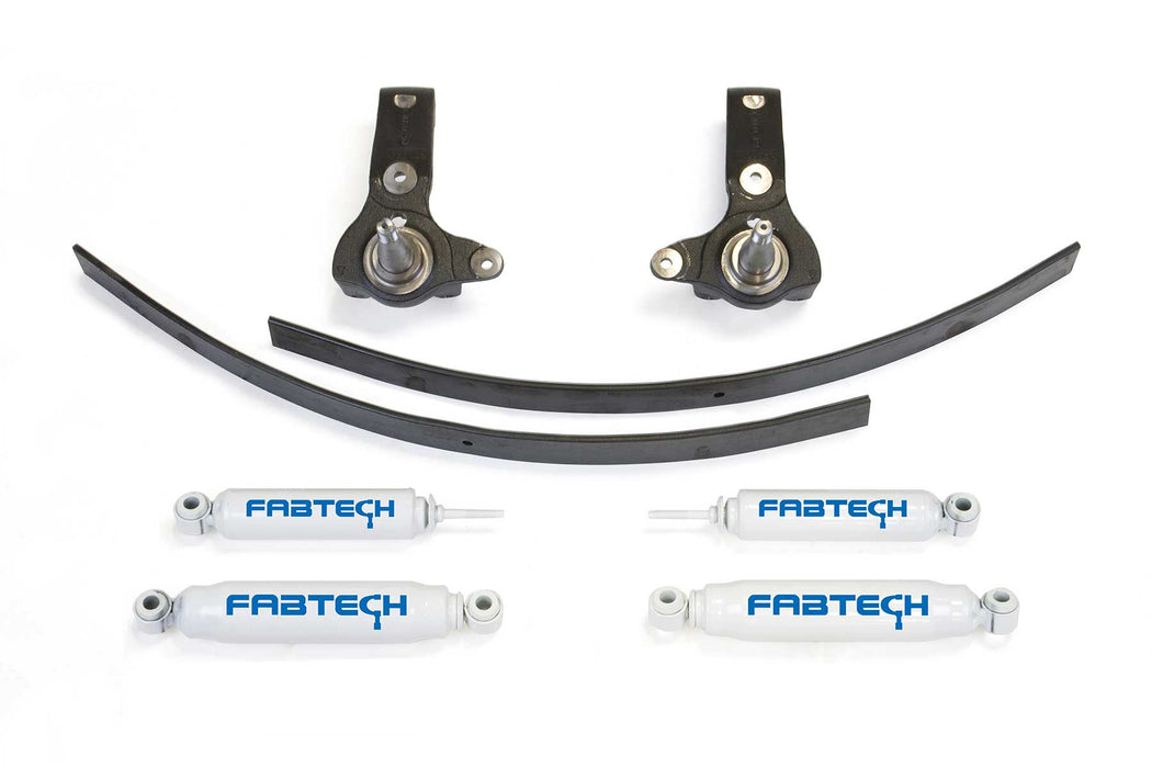 3" SPINDLE SYS W/PERF SHKS 95.5-04 TOY TACOMA 5 LUG 2WD