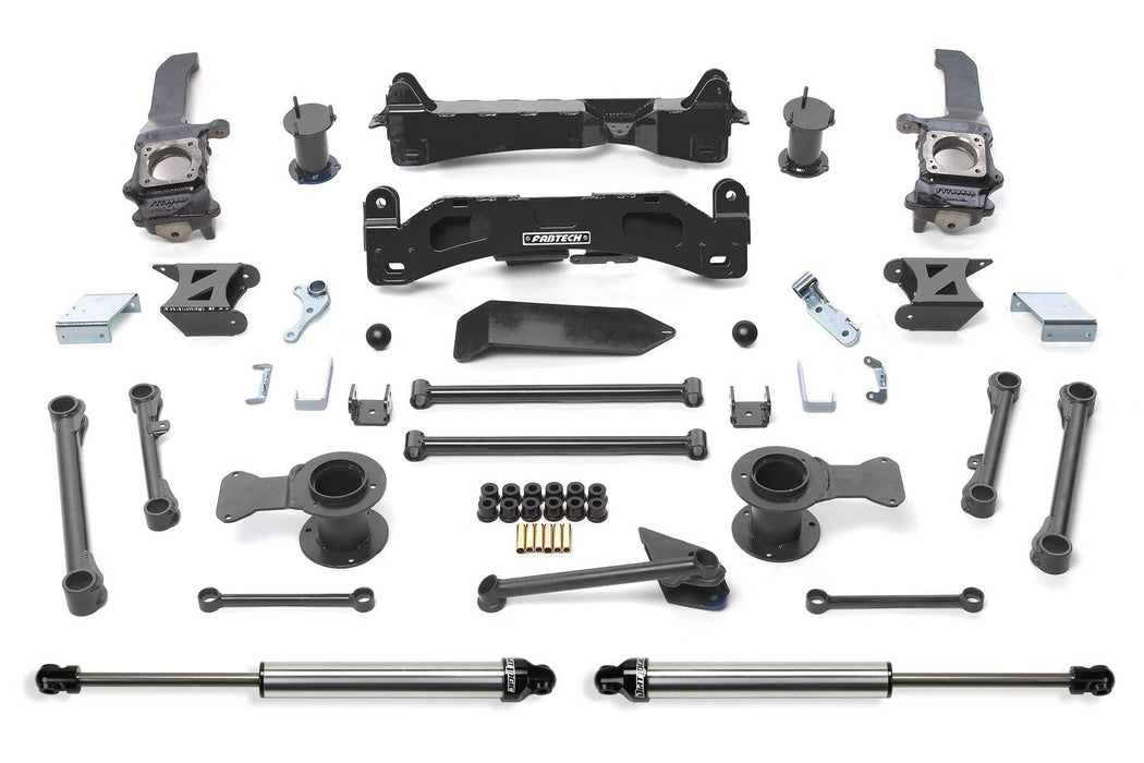 6" BASIC SYS W/RR DLSS SHKS 2010-13 TOYOTA FJ 4WD