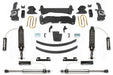 6" PERF SYS W/DLSS 2.5C/O RESI & RR DLSS RESI 2016-22 TOYOTA TACOMA 4/2WD 6 LUG MODELS ONLY
