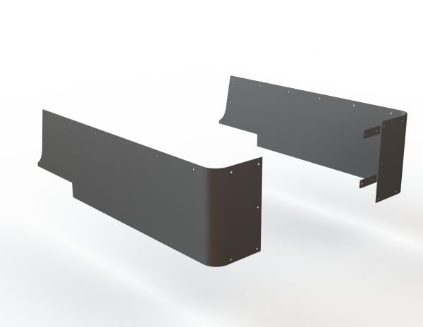 Blank Corner Guards for Jeep LJ 04-06 — HighLift Off-Road