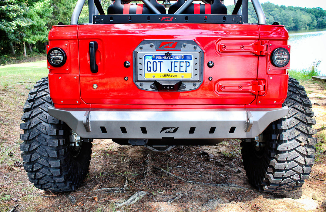 Rear Corner Armor for Jeep JLU 4 Door - Motobilt