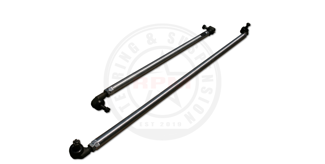 07 18 Wrangler JK 1 Ton Aluminum Tie Rod and Drag Link Steering Flip Kit RPM Steering