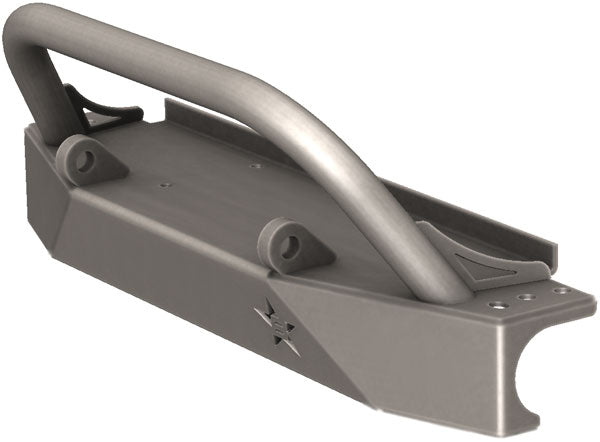 Jeep TJ Front Bumper, Stubby Steel